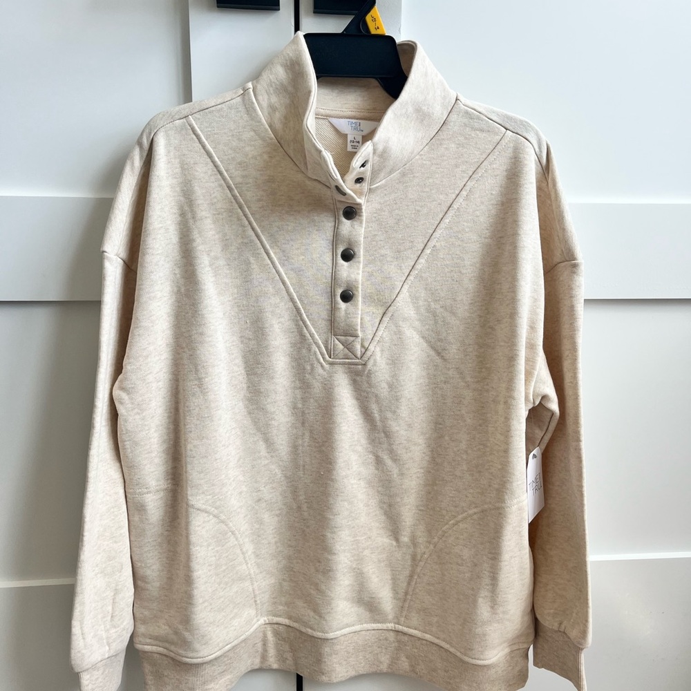 Beige Sweatshirt